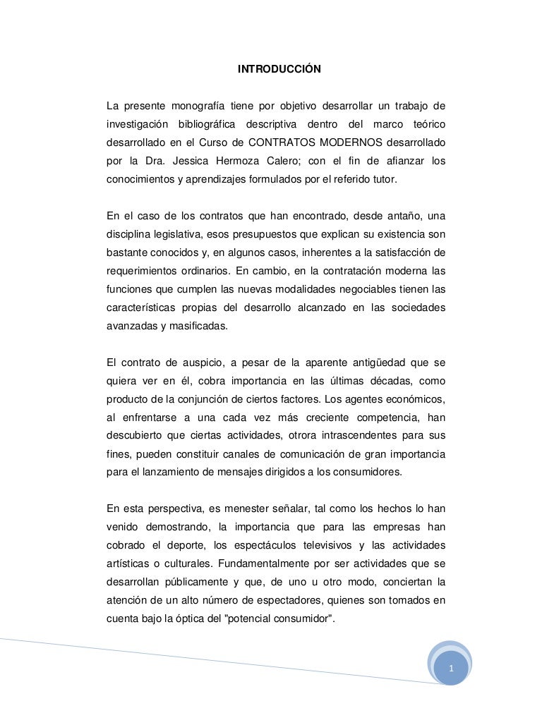 Modelo de contrato de canje de cereal