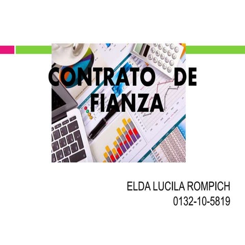 Contrato de fianza | PPTX