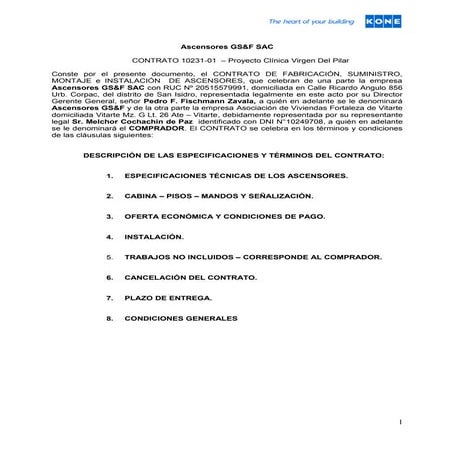 Contrato kone   proyecto clinica virgen del pilar[1]