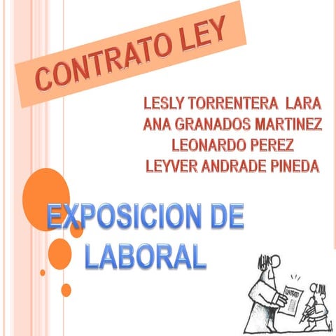 Contrato ley expo | PPTX