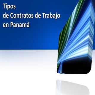 Tipos de Contratos de trabajo Panama