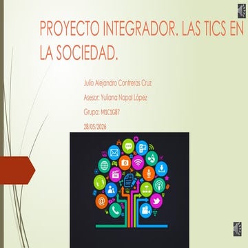 El Impacto de las TIC en la Sociedad y Comunidades Locales | PPTX