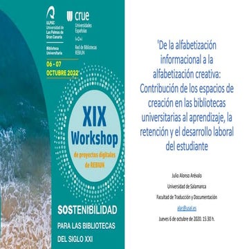 Makerspaces: contribución de los espacios de creación en las bibliotecas univ...