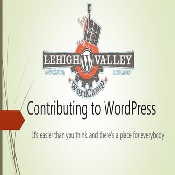 Contributing to WordPress: You Don't Need to Know Code