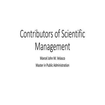 Contributors of Scientific Management.pptx