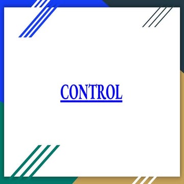 Normas y estandares de control | PPTX