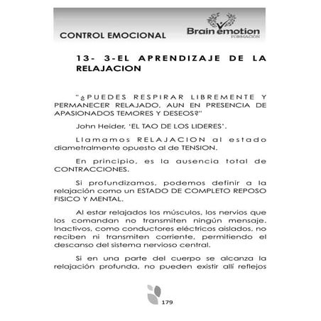 Control emocional 13-21-37