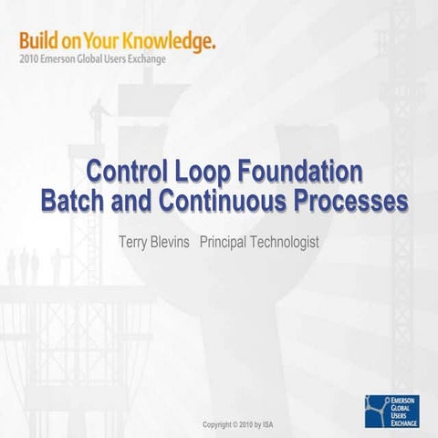 Control Loop Foundation - Batch And Continous Processes