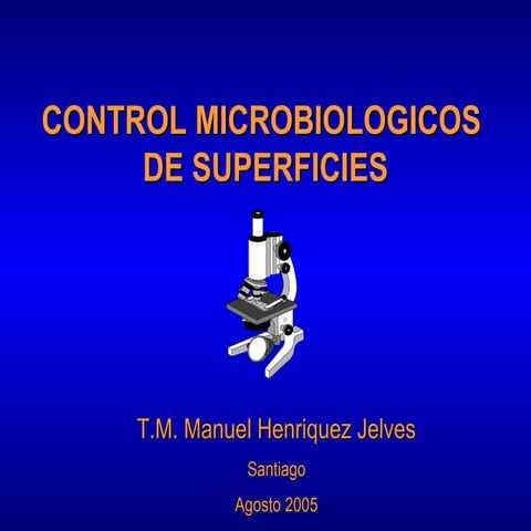 Control superficie