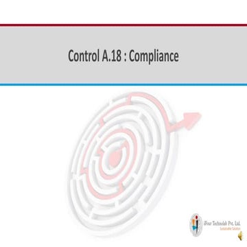 Control a.18  compliance - by software outsourcing company in India