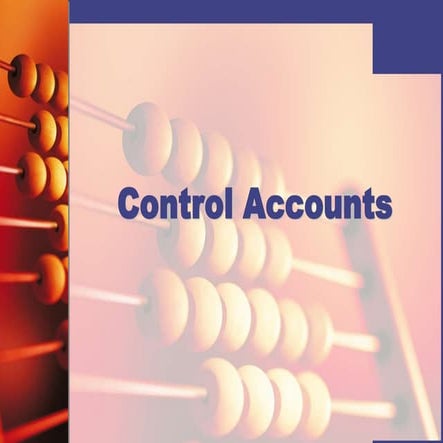 Control accounts pptx