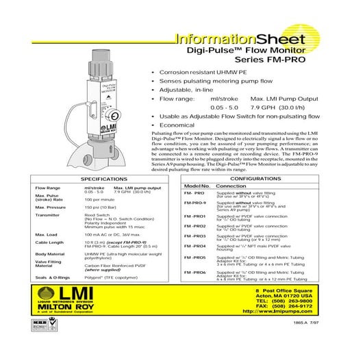 Controlador de Pulso Milton Roy