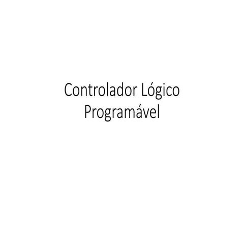 Controladores logicos programavel industriais