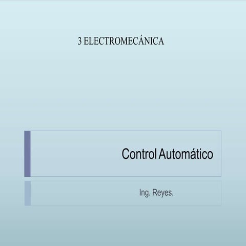 Control automatico