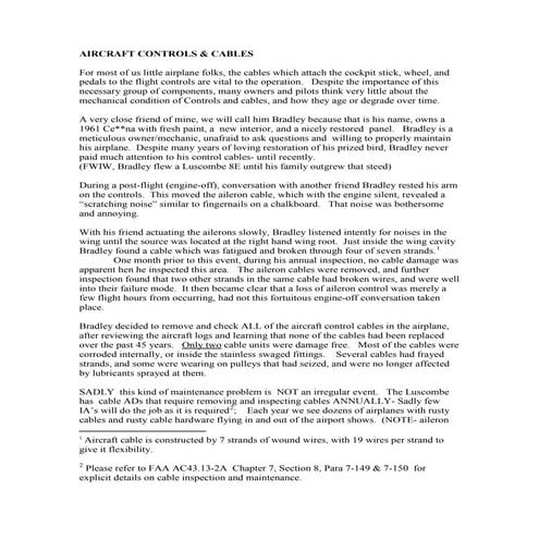 EASA module 7 maintenance practices Control Cables.pptx