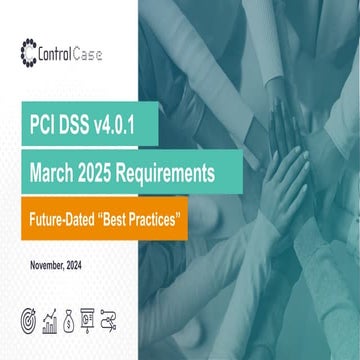 PCI v4.0.1 Future Dated Requirements Webinar - ControlCase