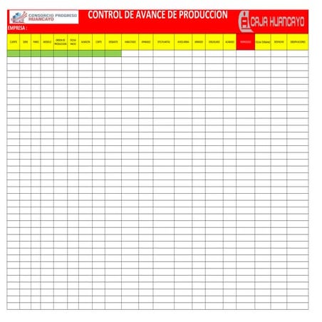 Comprehensive Production Progress Control for Manufacturing Operations ...