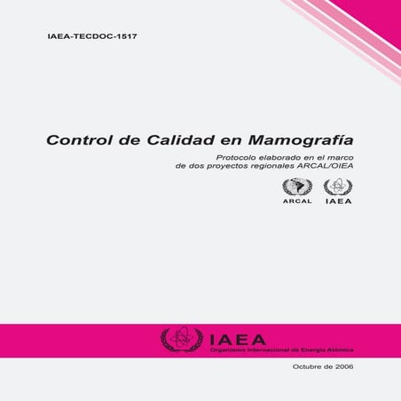 Control de calidad en Mamografia