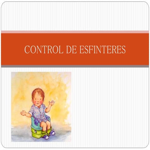 Control de esfínteres