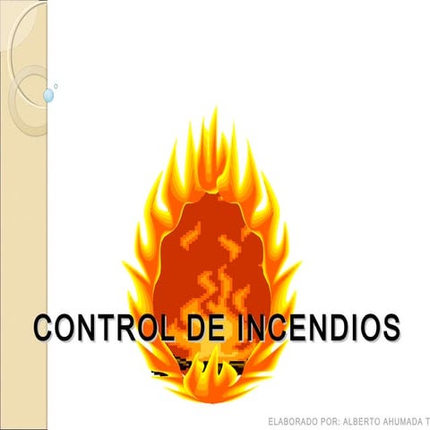 Combate Contra Incendios | PPTX