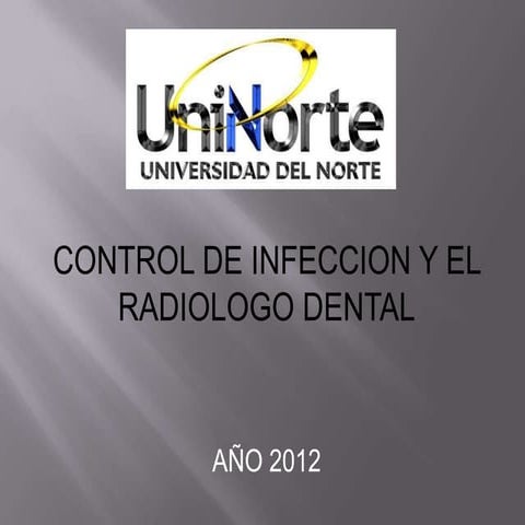 Control de infección en radiologia