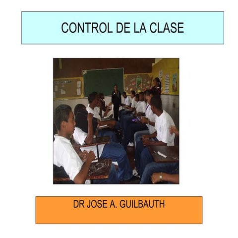 Control de la clase