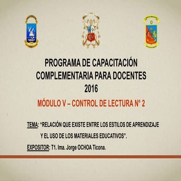 Control de lectura 2