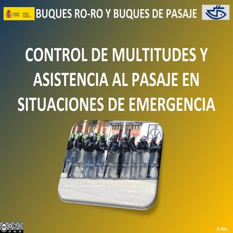 ISM - Curso Buques RO-RO & Pasaje - Control de multitudes