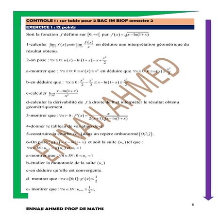 Controle3 sur table elbilia tc1 | PDF