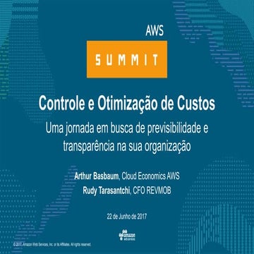 Controle e otimização de custos na AWS