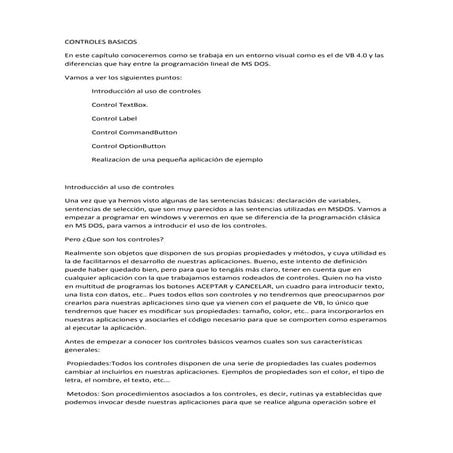 Controles basicos final