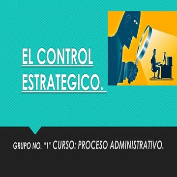 Proceso de control estrategico 1 | PPTX