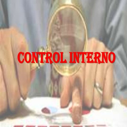Control interno | PPTX