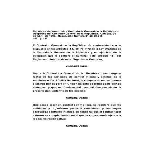 ACUERDO A-039-2023 NORMAS GENERALES Y TECNICAS DE CONTROL INTERNO ...