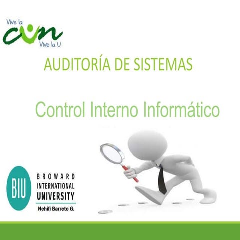 Control interno informatico | PPTX