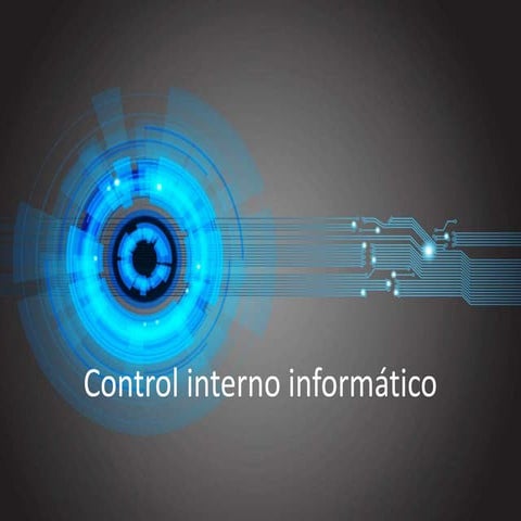 Control interno informático | PPTX