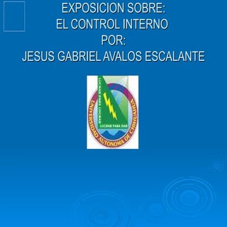 Control interno power point