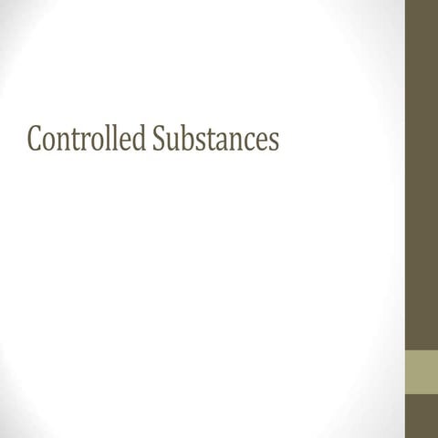 controlled drugs.ppt