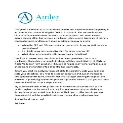 Controlling labor costs amler with preamble 22 may-2020 9 pm (1)