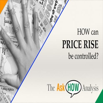 How will India's escalating Price Rise be controlled? | PDF