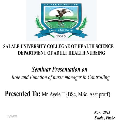 controlling seminar on leadershipandmanagement.pptx