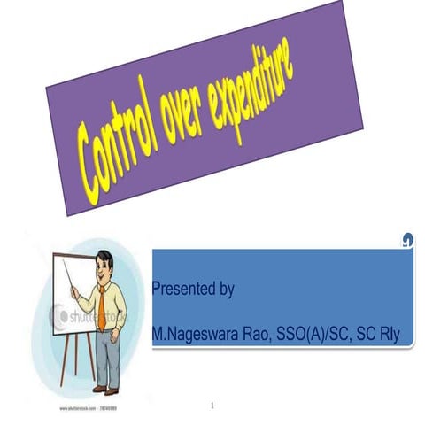 Control over expenditure in Indian Railways