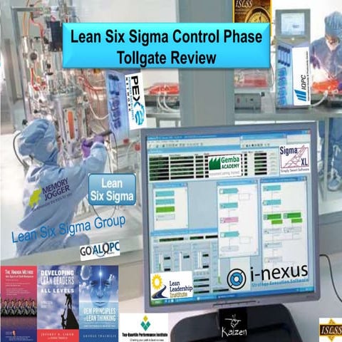 Control phase   lean six sigma tollgate template