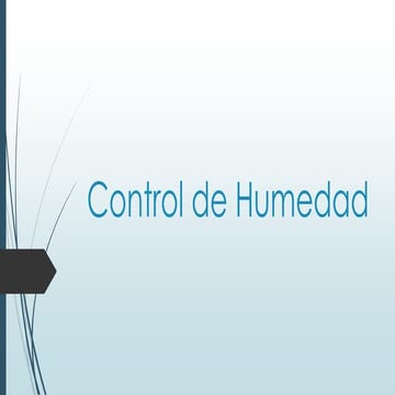 Control de Humedad PID