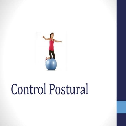 Control postural | PPTX