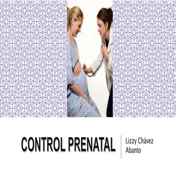 Control prenatal