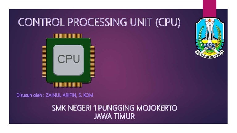 Control processing unit (cpu)