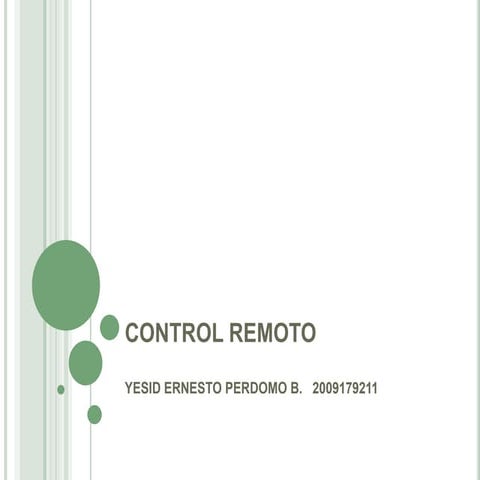 Control remoto