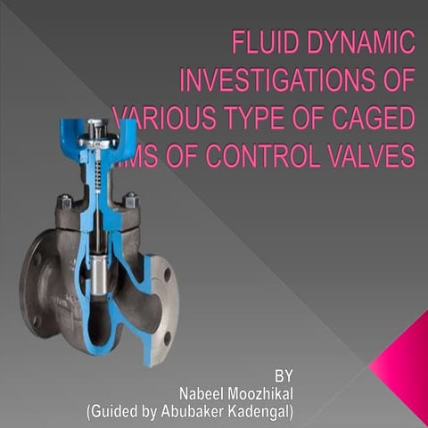 Control Valve and Types of caged trims