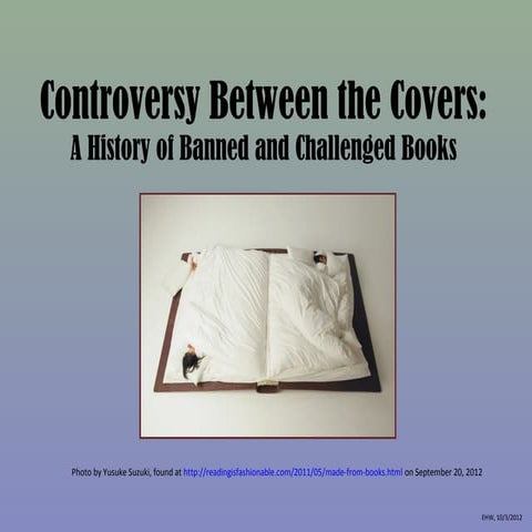 Controversy Between the Covers
